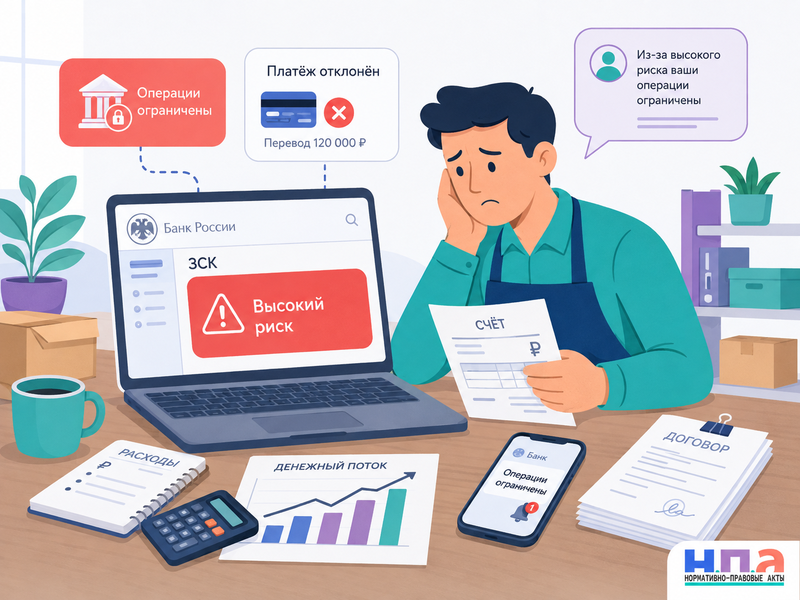 Платформа ЗСК ошибочно присвоила высокий риск: как оспорить оценку и взыскать убытки