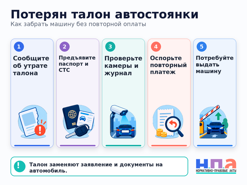Платная стоянка не отдает автомобиль из-за утерянного пропуска как забрать машину