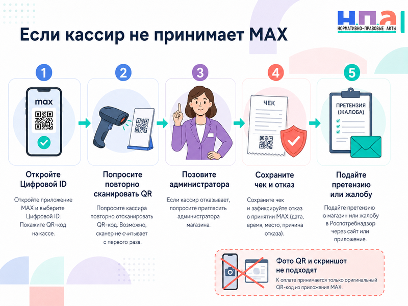 Подтверждение возраста и права на льготы через MAX с 1 сентября 2026 года что обязан принять продавец