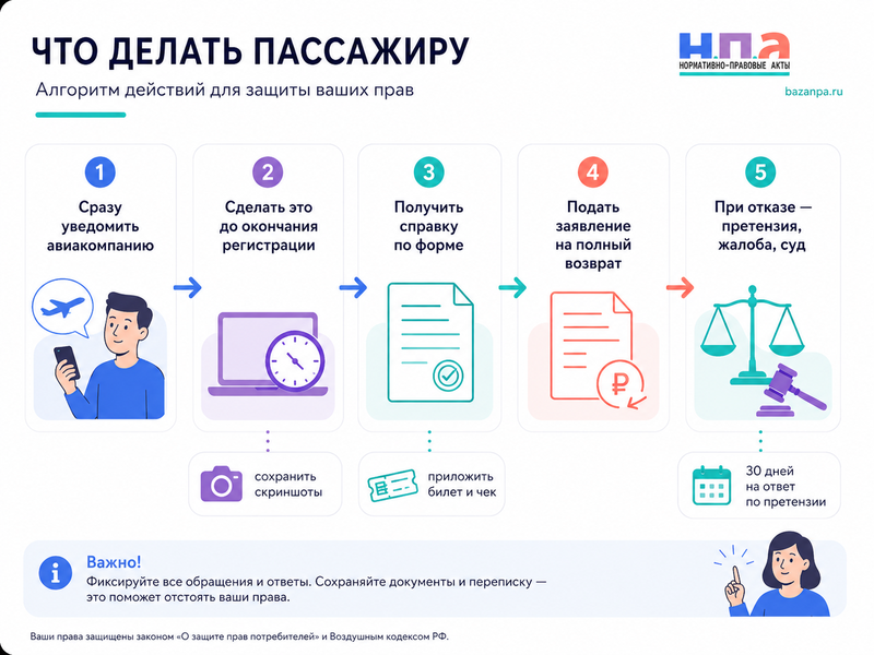 Полный возврат денег за авиабилет при мобилизации или заключении военного контракта с 1 сентября 2026 года