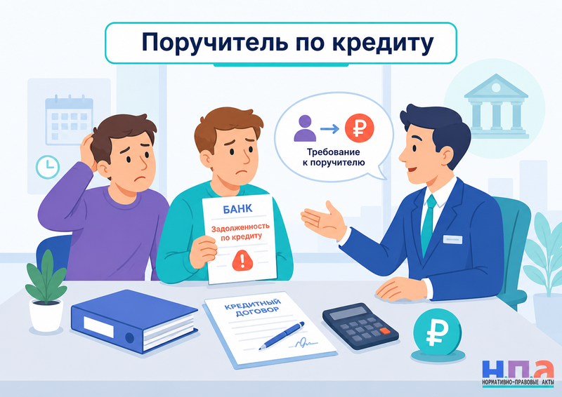 Поручитель по кредиту когда он отвечает за должника, как действует срок давности и когда поручительство прекращается