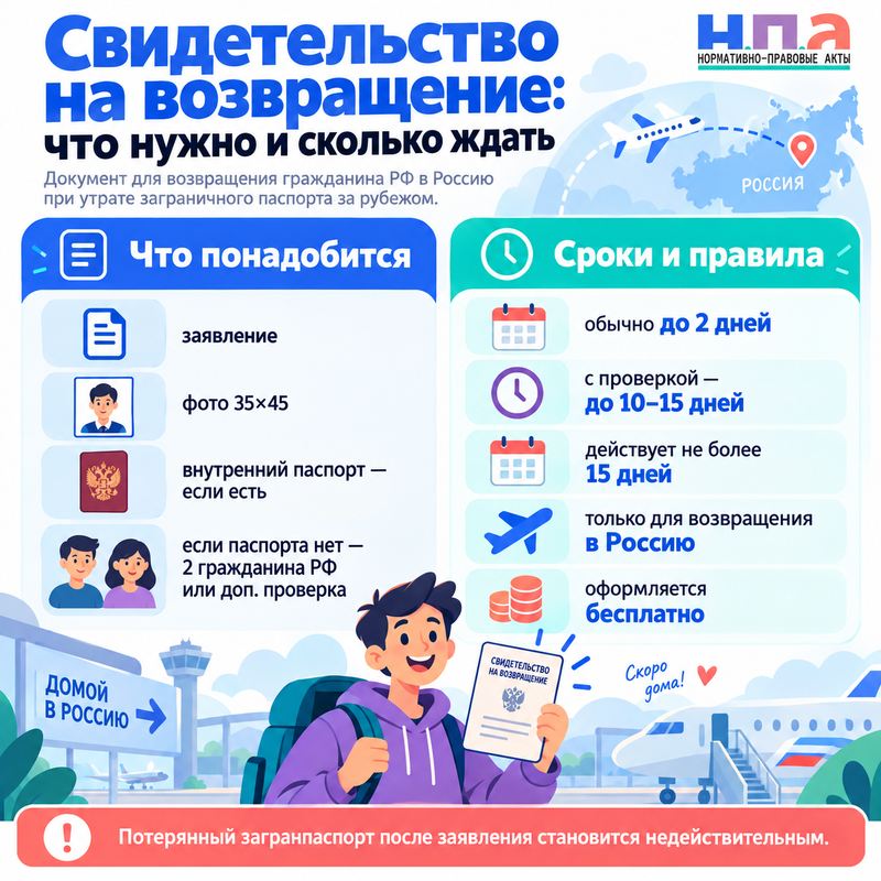 Потерял загранпаспорт за границей как вернуться в Россию