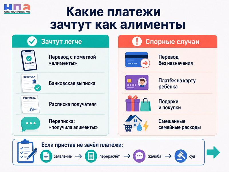 Пристав не учёл добровольно уплаченные алименты как доказать платежи и пересчитать долг