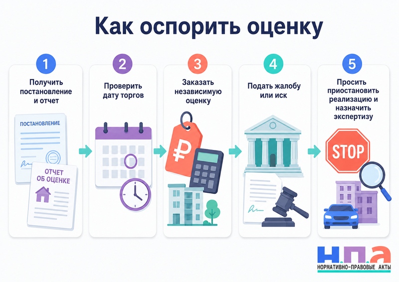 Пристав занизил стоимость арестованного имущества как оспорить оценку и заказать экспертизу (1)