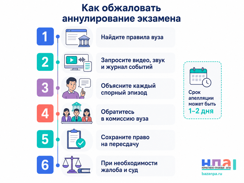 Прокторинг ошибочно зафиксировал списывание или постороннего человека, и вуз аннулировал дистанционный экзамен