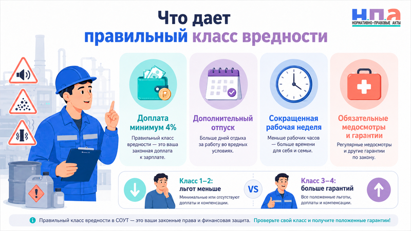 Работник не согласен с результатами специальной оценки условий труда как оспорить класс вредности