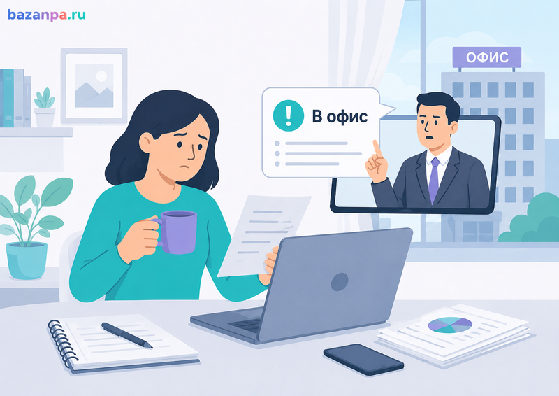 Работодатель отменил дистанционную работу и требует вернуться в офис можно ли отказаться