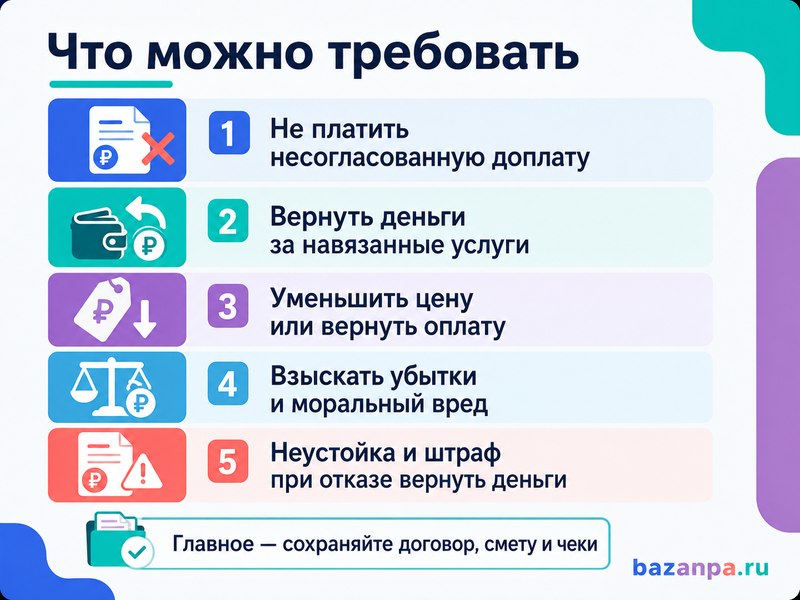 Ритуальная служба повысила цену после заключения договора или плохо оказала услуги возврат денег и компенсация