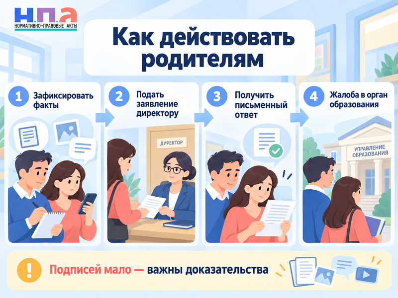 Родители требуют заменить учителя - обязана ли школа это сделать