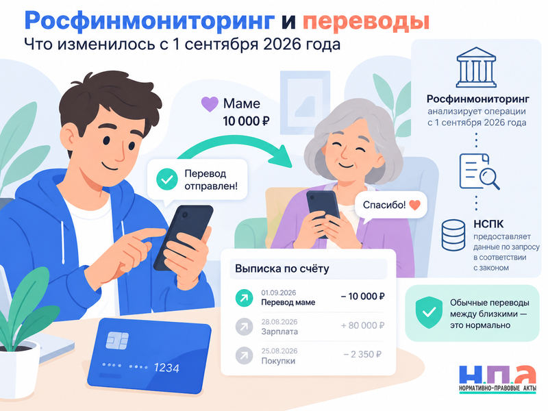 Росфинмониторинг видит все переводы с 1 сентября 2026 года