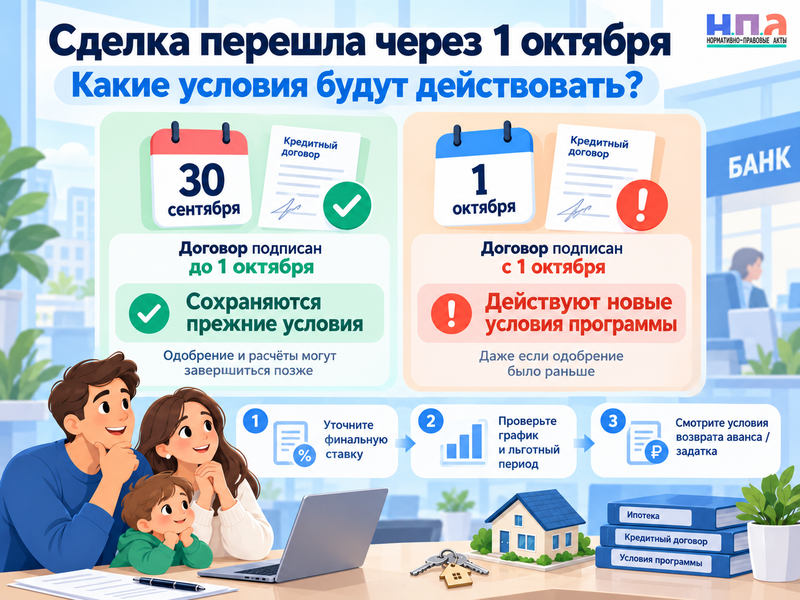 Семейную ипотеку одобрили до 1 октября - сохранятся ли условия