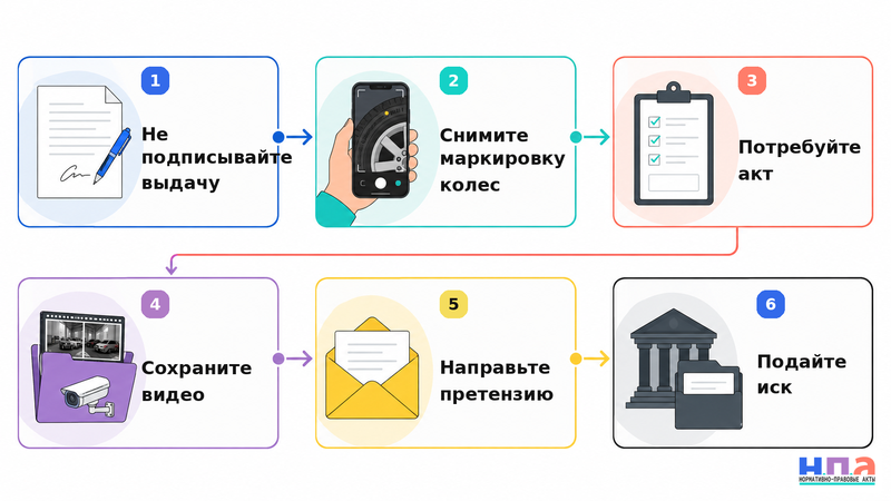 Сервис сезонного хранения потерял или перепутал колеса как взыскать стоимость