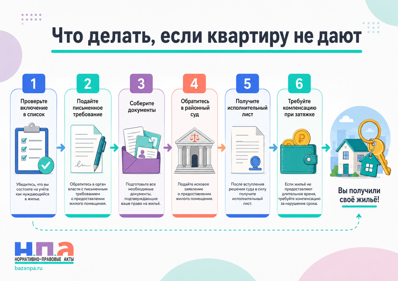 Сироте не предоставляют квартиру после наступления совершеннолетия очередь, иск и компенсация за ожидание