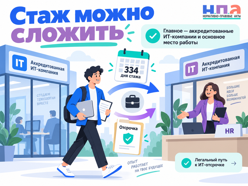 Сохранится ли ИТ-отсрочка после смены аккредитованной компании
