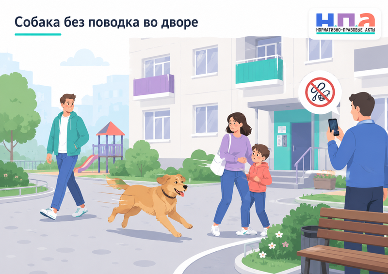 Сосед выгуливает собаку без поводка или намордника куда жаловаться и какие доказательства нужны