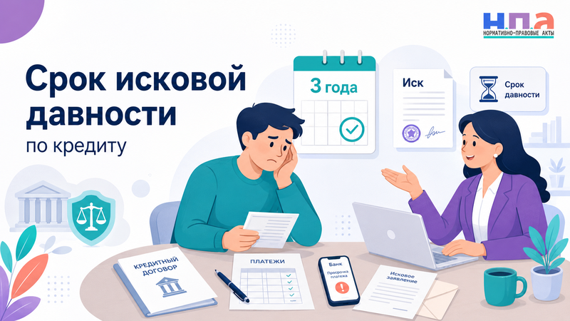 Срок исковой давности по кредиту: когда долг нельзя взыскать