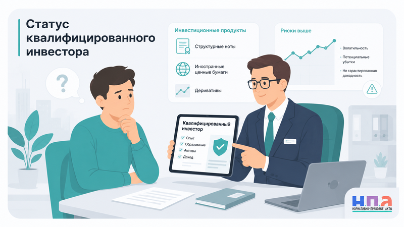Статус квалифицированного инвестора в 2026 году как его получить, потерять и оспорить навязанную сделку