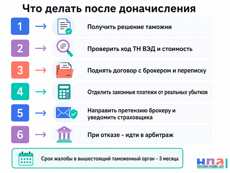 Таможенный представитель неправильно определил код ТН ВЭД, стоимость или сведения о товаре кто возмещает потери