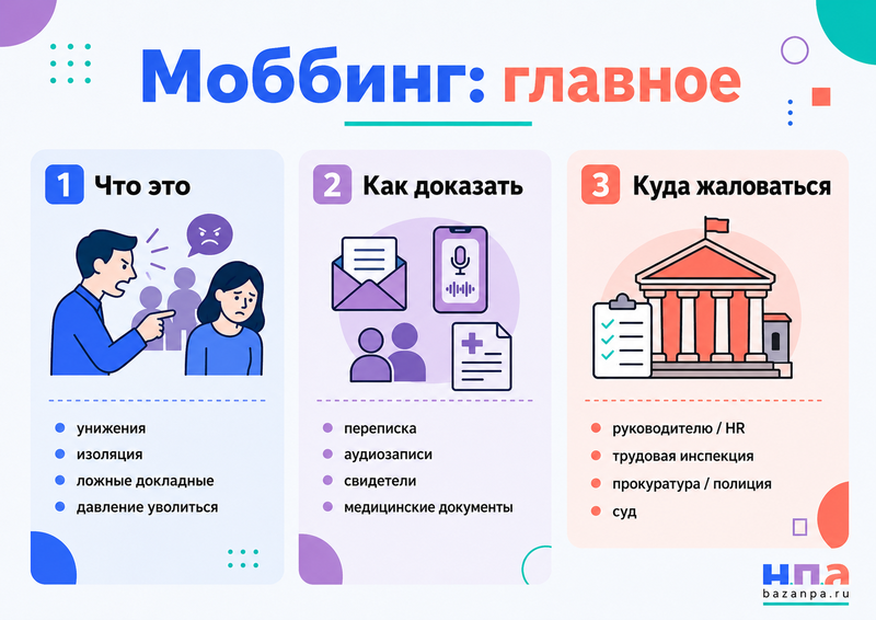 Травля и психологическое давление на работе как доказать моббинг и привлечь работодателя к ответственности