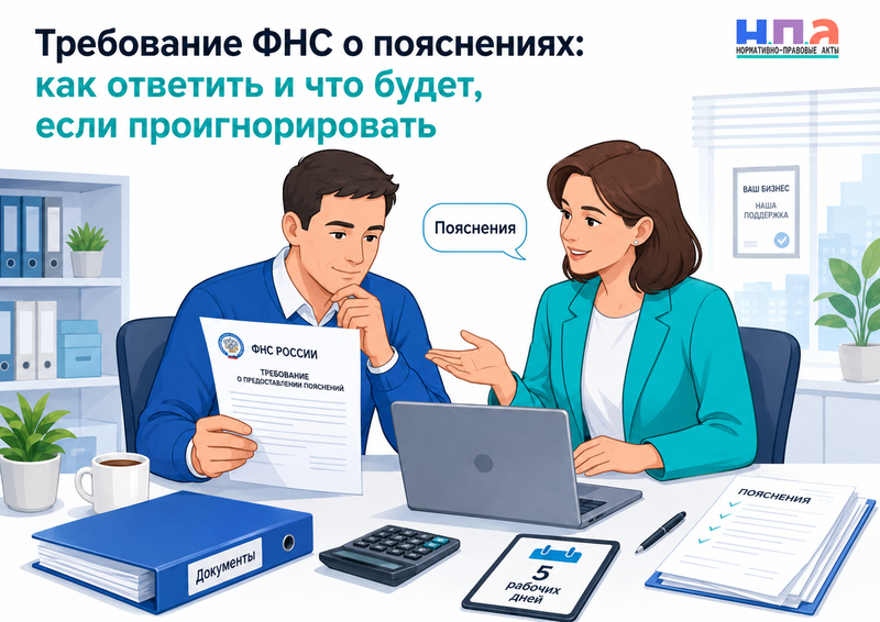 Требование ФНС о пояснениях: как ответить и что будет, если проигнорировать