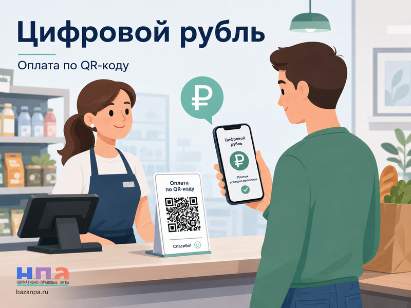 Цифровой рубль с 1 сентября 2026 года