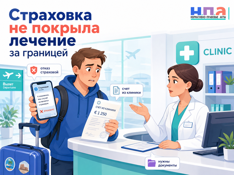 Туристическая страховка не покрыла лечение за границей