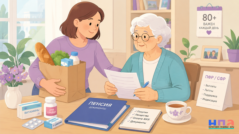 Уход за пожилым человеком старше 80 лет выплата, стаж, обязанности и причины прекращения