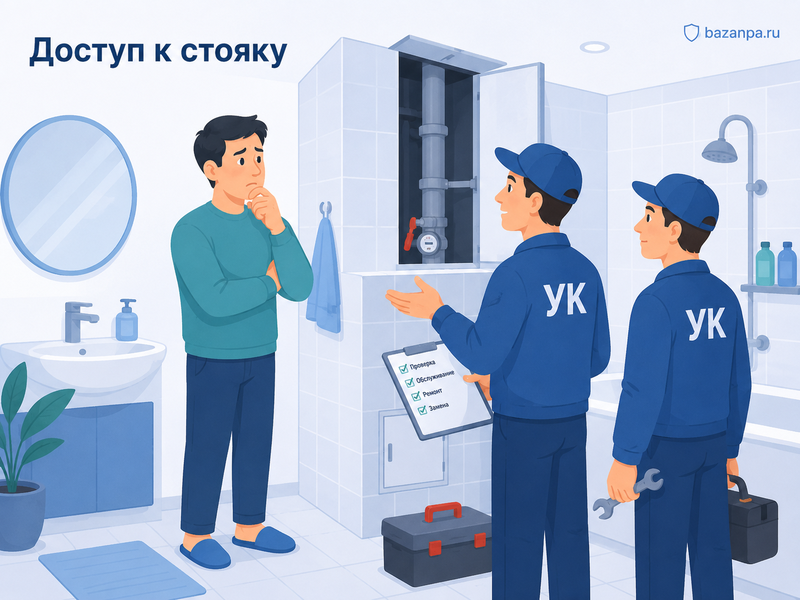Управляющая компания требует вскрыть плитку, короб или натяжной потолок кто восстановит отделку