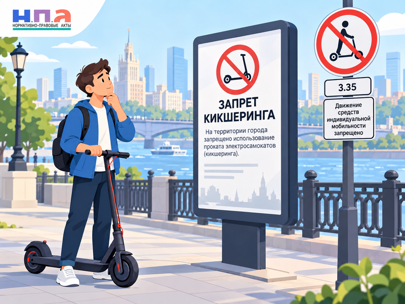 В городе запретили электросамокаты - можно ли ездить на своём