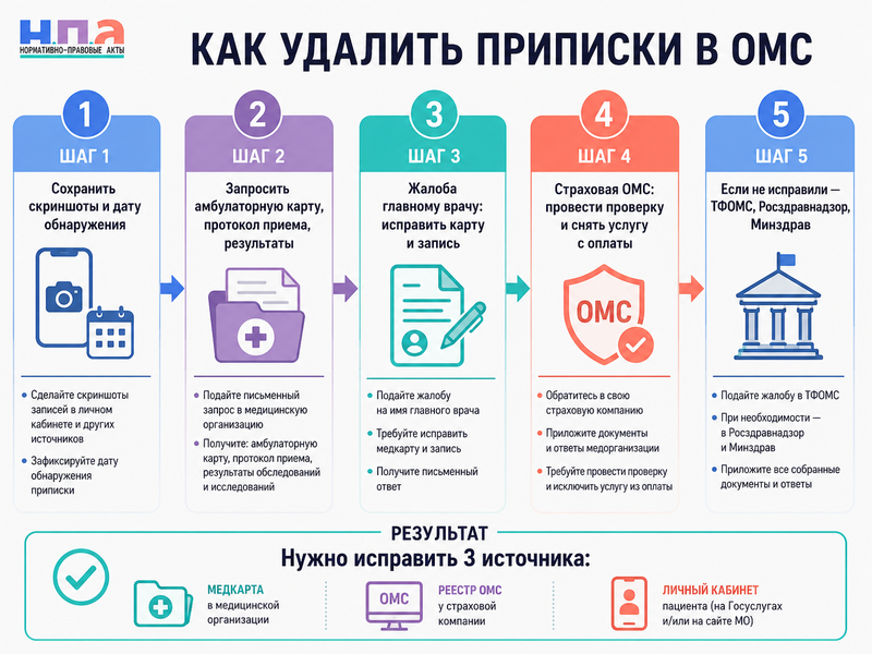 В личном кабинете ОМС появились приемы и медицинские услуги, которых не было что делать