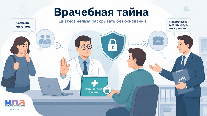 Врачебная тайна когда клиника может сообщить диагноз родственникам, работодателю или страховой компании