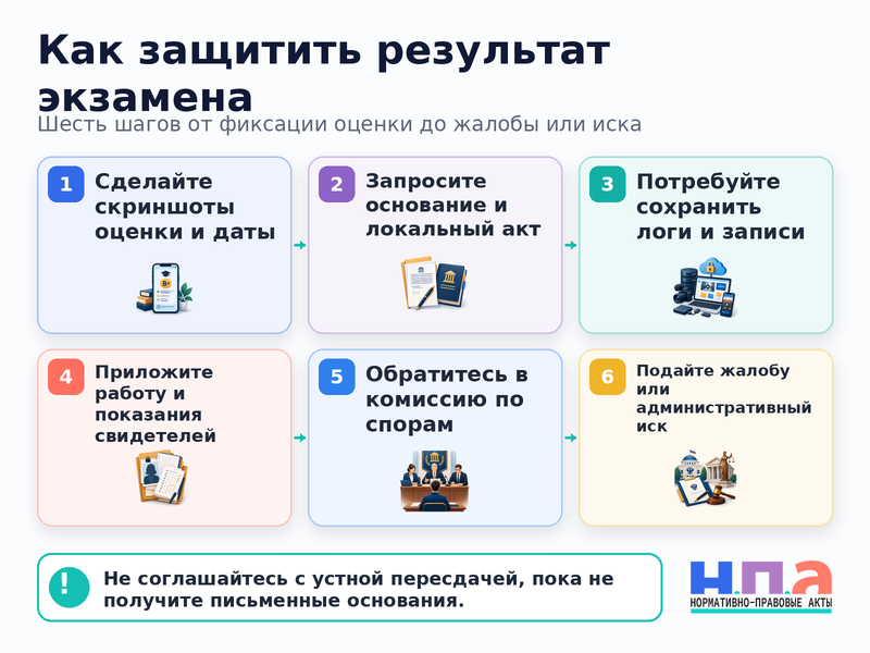 Вуз потерял экзаменационную работу или ведомость и требует пересдачи