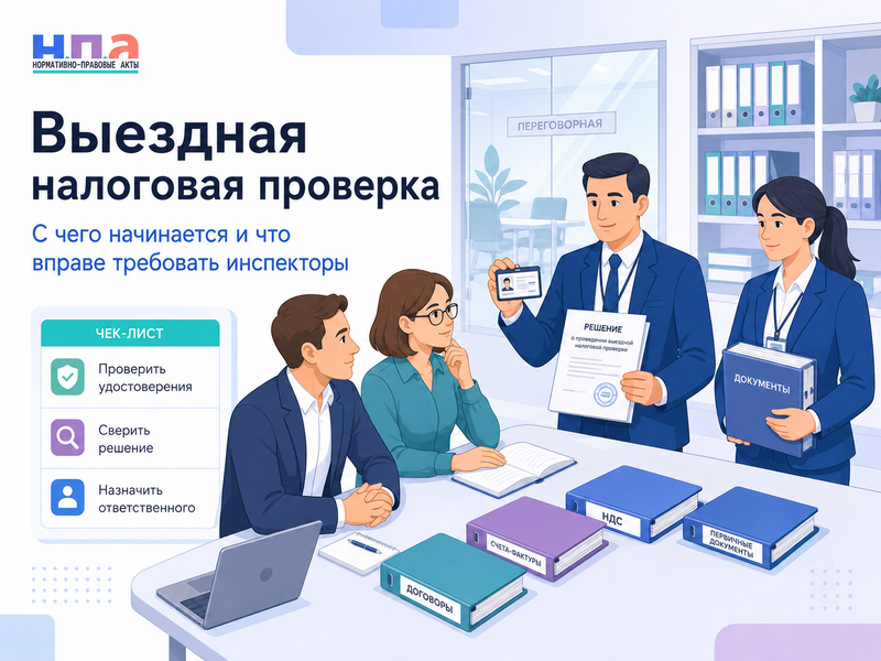 Выездная налоговая проверка как проходит и что вправе требовать инспекторы