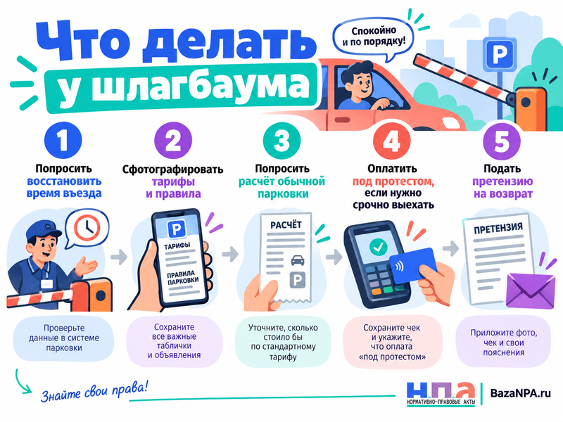 Законен ли штраф за потерянный парковочный талон