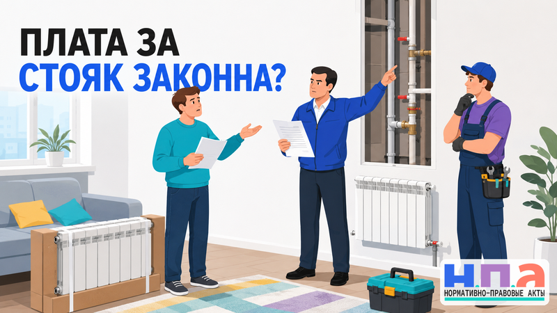 Законна ли плата УК за отключение или перекрытие стояка