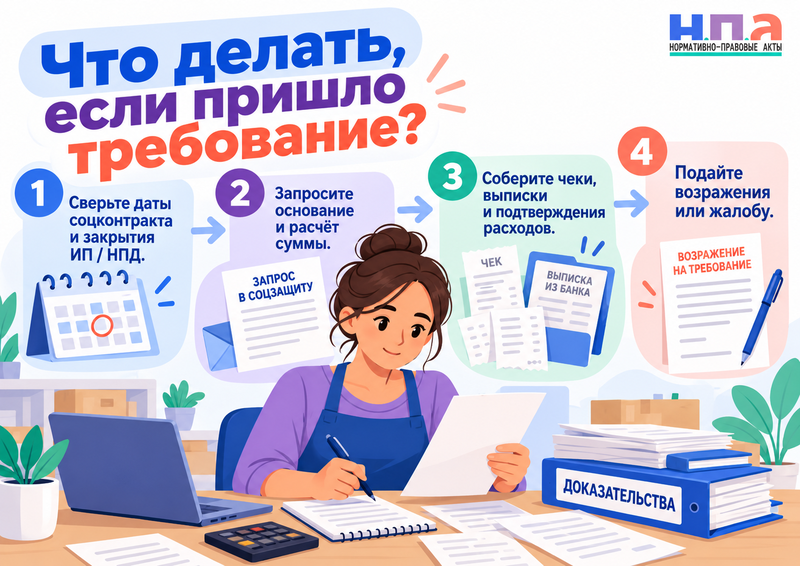 Закрыл ИП или самозанятость - нужно ли возвращать соцконтракт