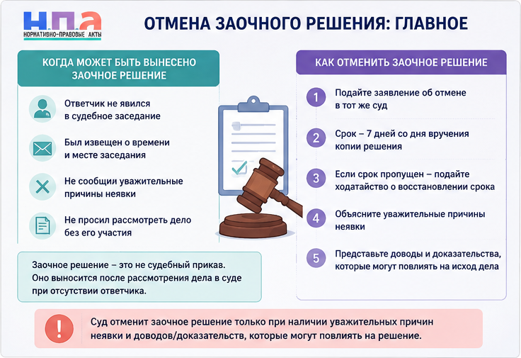 otmena-zaochnogo-resheniya-suda-sroki-i-usloviya