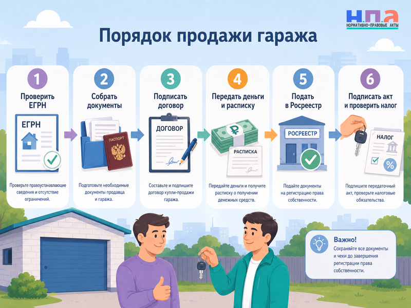 порядок_продажи_гаража_в_шагах